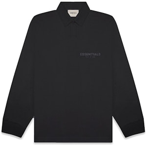 Fear of God ESSENTIALS Polo Manga Larga Oscuro Slate/Stretch Limo/Negro Buy Fear of God ESSENTIALS Polo Manga Larga Oscuro Slate/Stretch Limo/Negro