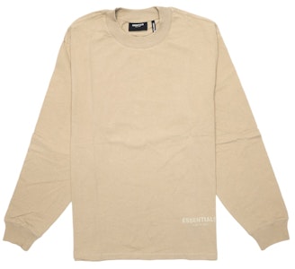 Fear of God ESSENTIALS Baju Lengan Panjang Boxy Tan Buy Fear of God ESSENTIALS Baju Lengan Panjang Boxy Tan