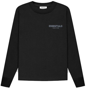 恐懼之神 ESSENTIALS 兒童黑色長袖T恤 Buy 恐懼之神 ESSENTIALS 兒童黑色長袖T恤