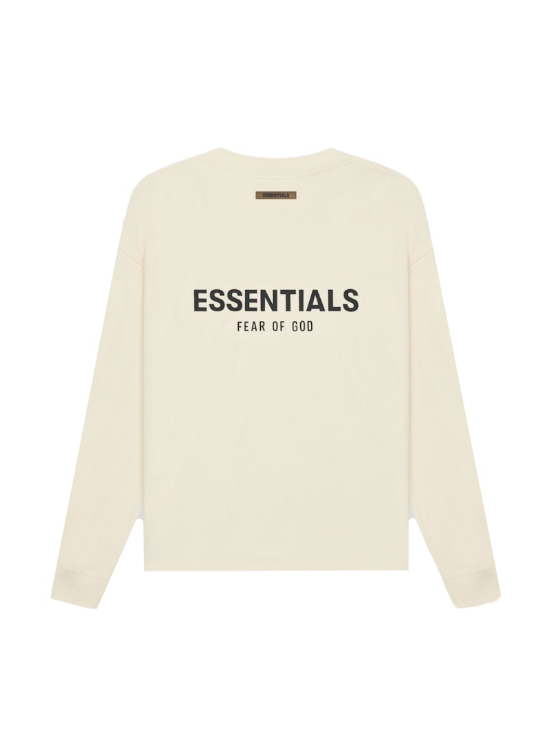 Fear of God ESSENTIALS Long Sleeve T-Shirt Cream/Buttercream