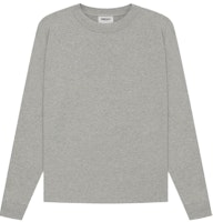 Fear of God ESSENTIALS Long Sleeve T-Shirt Dark Heather Oatmeal Fear of God ESSENTIALS Long Sleeve T-Shirt Dark Heather Oatmeal