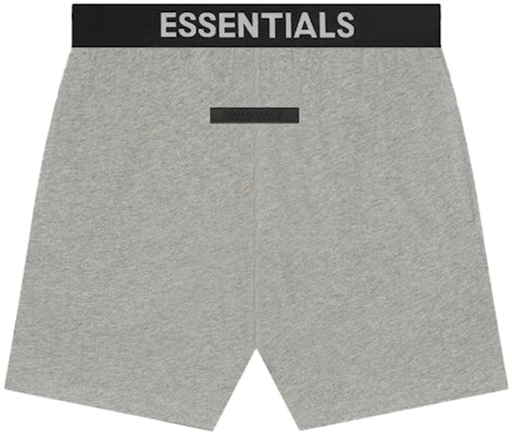Fear of God ESSENTIALS Lounge Short Dark Heather Oatmeal Buy Fear of God ESSENTIALS Lounge Short Dark Heather Oatmeal