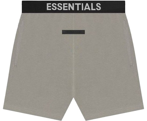 Fear of God ESSENTIALS Lounge Short Grey Flannel Buy Fear of God ESSENTIALS Lounge Short Grey Flannel