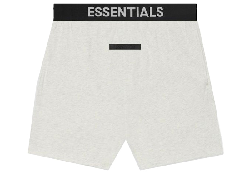 Fear of God ESSENTIALS Lounge Short Light Heather Oatmeal