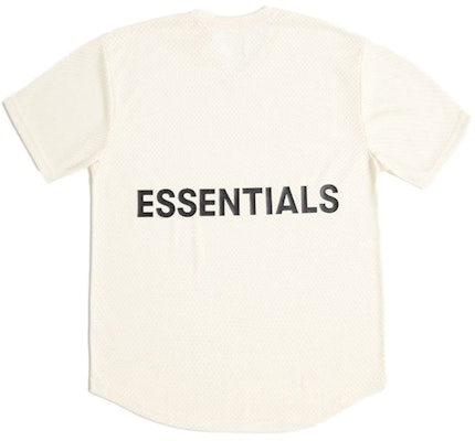 Fear of God ESSENTIALS Mesh T-Shirt Cream Order Fear of God ESSENTIALS Mesh T-Shirt Cream