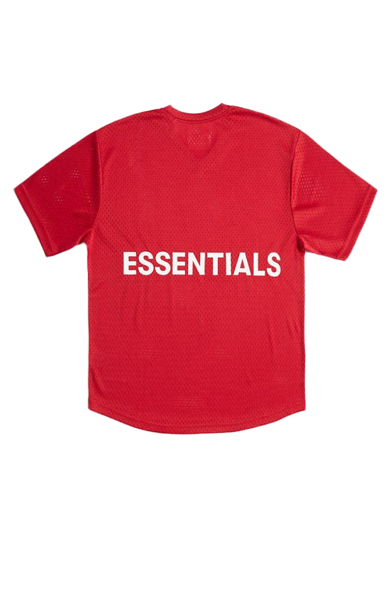 FOG ESSENTIALS Mesh T-Shirt Red 圖 2