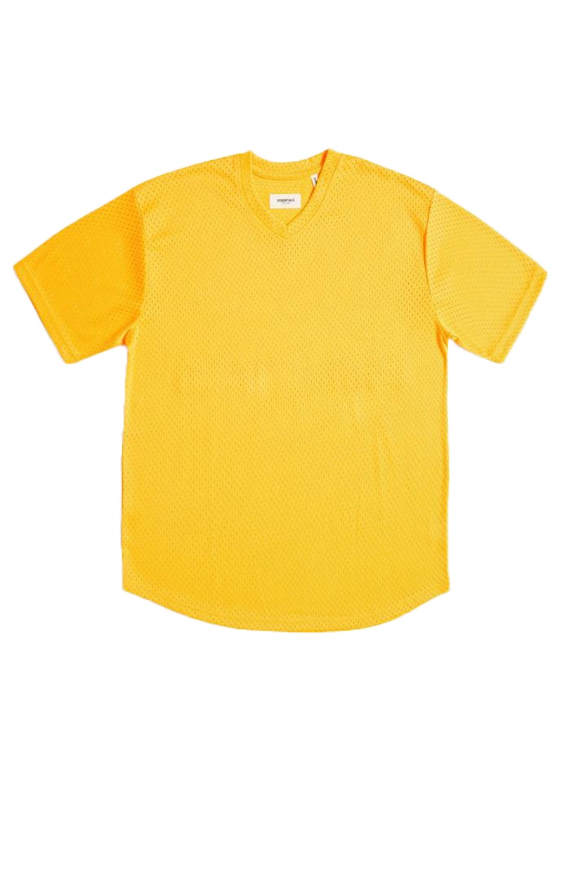 Fear of God ESSENTIALS Mesh T-Shirt Yellow