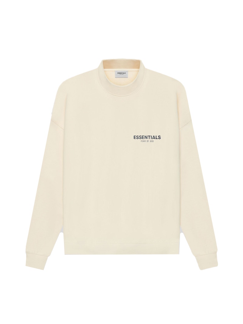 Fear of God ESSENTIALS Mock Neck Sweater Cream/Buttercream