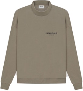 Fear of God ESSENTIALS Mock Neck Sweater Taupe - Baju Sejuk Leher Mock Taupe Buy Fear of God ESSENTIALS Mock Neck Sweater Taupe - Baju Sejuk Leher Mock Taupe
