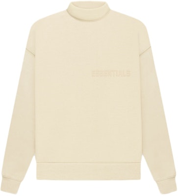 Fear of God Essentials Mockneck Egg Shell Buy Fear of God Essentials Mockneck Egg Shell