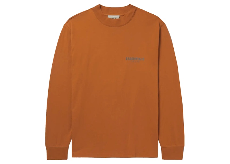 Buy Fear of God ESSENTIALS Mr. Porter 獨家徽標印花棉質T恤 '棕色'