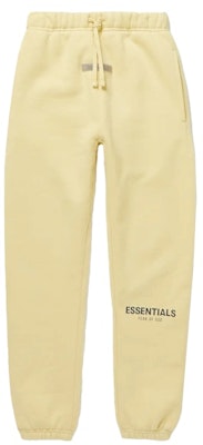 Fear of God ESSENTIALS Mr. Porter Exclusive Logo-Print Cotton-Blend Jersey Drawstring Sweatpants 'Cream' (Kids) Buy Fear of God ESSENTIALS Mr. Porter Exclusive Logo-Print Cotton-Blend Jersey Drawstring Sweatpants 'Cream' (Kids)