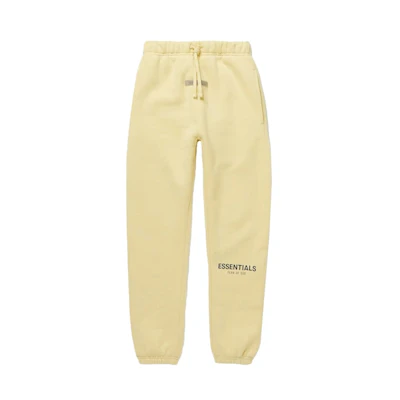 FOG Essentials Kids Mr. Porter Exclusive Logo-Print Cotton-Blend Jersey Drawstring Sweatpants Cream