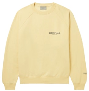 Fear of God ESSENTIALS Mr. Porter獨家標誌印花棉混紡運動衫 '奶油色' Buy Fear of God ESSENTIALS Mr. Porter獨家標誌印花棉混紡運動衫 '奶油色'