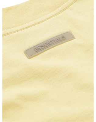 Fear of God ESSENTIALS Mr. Porter Exclusive Logo-Print Cotton-Jersey T-shirt 'Cream'(Kids) Order Fear of God ESSENTIALS Mr. Porter Exclusive Logo-Print Cotton-Jersey T-shirt 'Cream'(Kids)