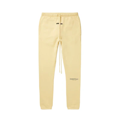 FOG Essentials Mr. Porter Exclusive Straight-Leg Logo-Print Cotton-Blend Jersey Sweatpants Cream