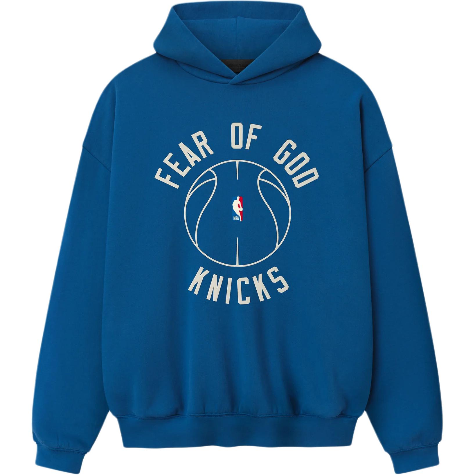 Fear of God Essentials NBA Knicks x Barkley Hendricks 90s Hoodie Unisex Sweatshirt 192BH266908F