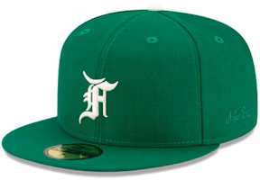 Fear of God ESSENTIALS New Era 59Fifty Fitted Hat (FW21) Kelly Green Fear of God ESSENTIALS New Era 59Fifty Fitted Hat (FW21) Kelly Green