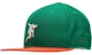 Fear of God ESSENTIALS New Era 59Fifty Fitted Hat (FW21) Green/Orange