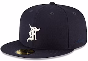 Fear of God ESSENTIALS New Era 59Fifty Fitted Hat (FW21) Navy Fear of God ESSENTIALS New Era 59Fifty Fitted Hat (FW21) Navy