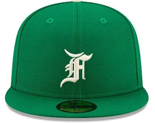 Fear of God ESSENTIALS New Era 59Fifty Fitted Hat (FW21) Kelly Green Order Fear of God ESSENTIALS New Era 59Fifty Fitted Hat (FW21) Kelly Green