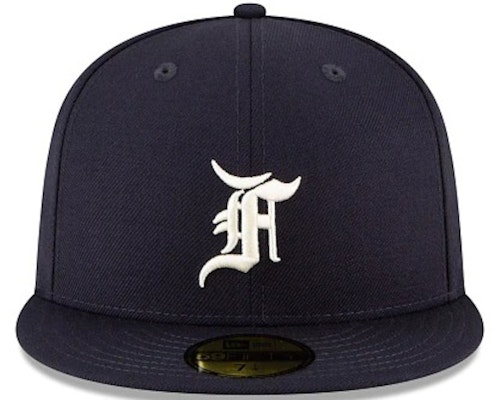 Fear of God ESSENTIALS New Era 59Fifty Fitted Hat (FW21) Navy Order Fear of God ESSENTIALS New Era 59Fifty Fitted Hat (FW21) Navy