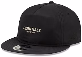 Fear of God ESSENTIALS New Era 9Fifty Retro Crown A-Frame Hat Black Fear of God ESSENTIALS New Era 9Fifty Retro Crown A-Frame Hat Black