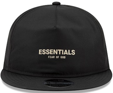 恐懼之神 ESSENTIALS New Era 9Fifty 復古鴨舌帽 黑色 Order 恐懼之神 ESSENTIALS New Era 9Fifty 復古鴨舌帽 黑色
