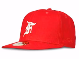Fear of God ESSENTIALS New Era Fitted Cap (FW20) Red/White Fear of God ESSENTIALS New Era Fitted Cap (FW20) Red/White