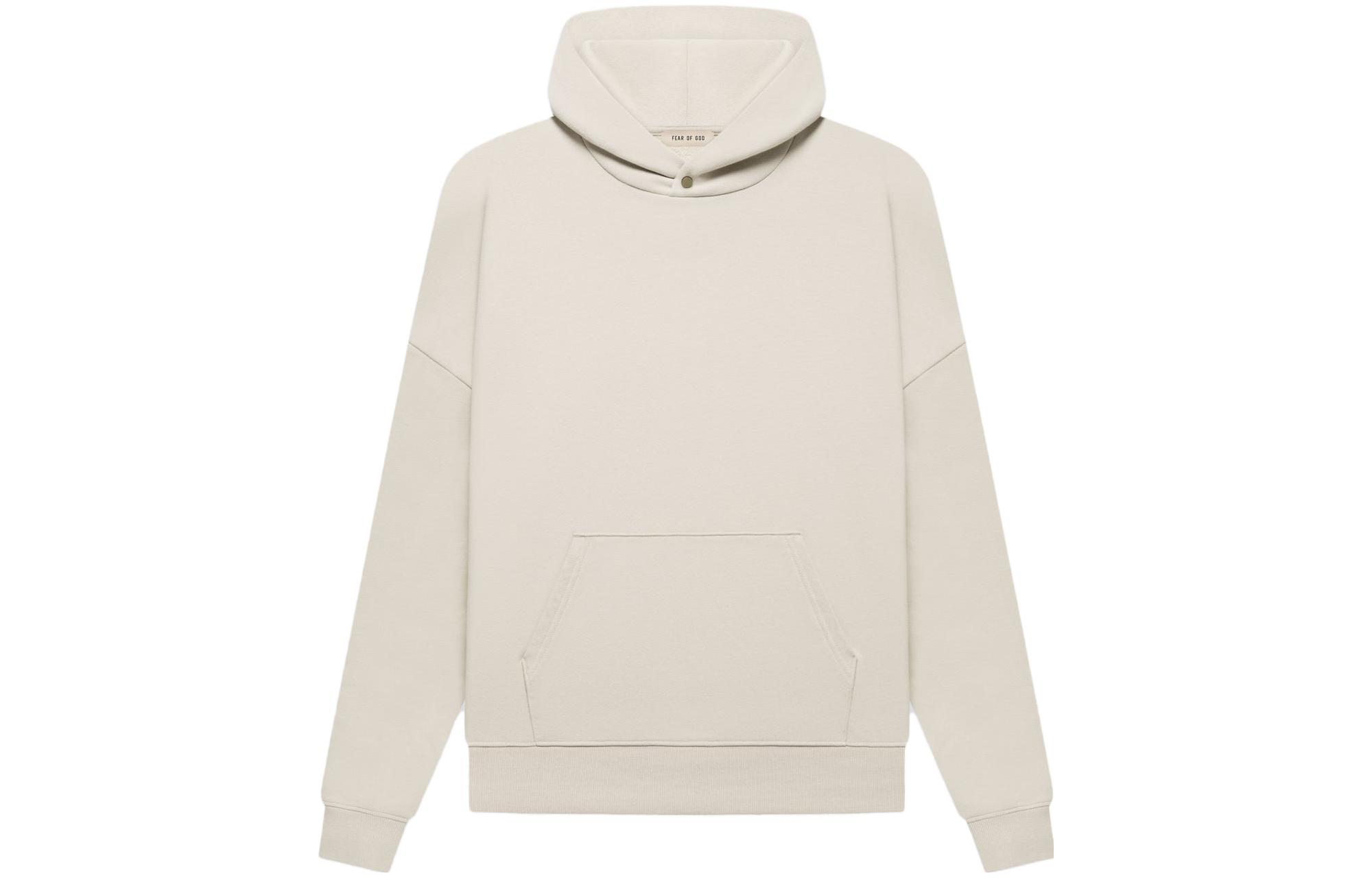 FOG Essentials Oatmeal Pullover Hoodie Unisex Relaxed Fit FGE50-004AFLC-122