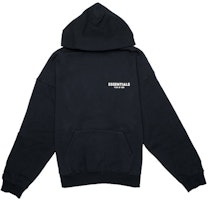 Fear of God ESSENTIALS Hoodie Hitam Pullover Foto Order Fear of God ESSENTIALS Hoodie Hitam Pullover Foto
