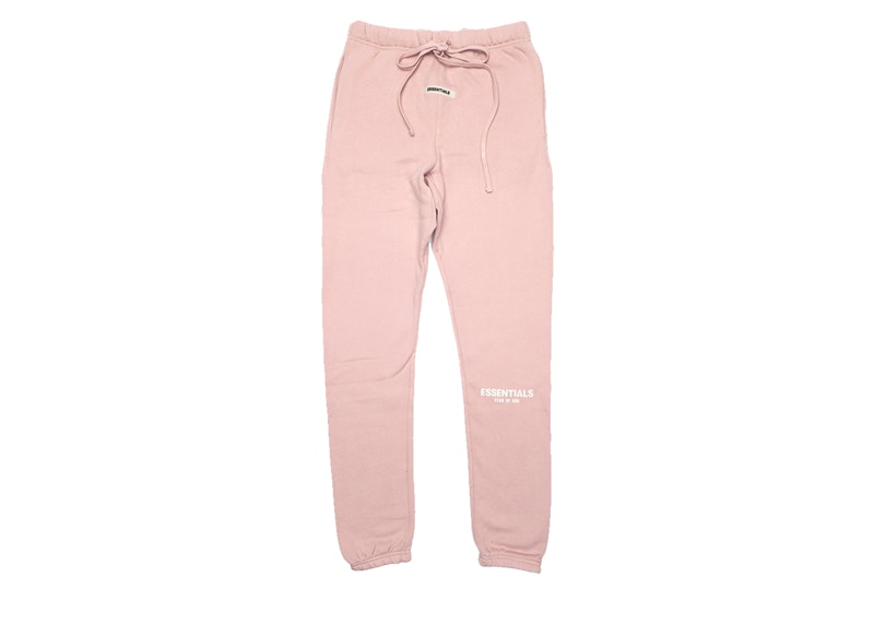 Buy Fear of God ESSENTIALS 粉色运动裤 Blush 粉红色