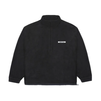 FOG ESSENTIALS Polar Fleece Half-Zip Sweater Dark Slate/Stretch Limo/Black