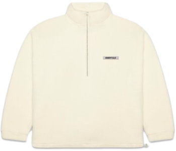 Polar Fleece Half-Zip ESSENTIALS Fear of God Suéter Crema de Mantequilla Buy Polar Fleece Half-Zip ESSENTIALS Fear of God Suéter Crema de Mantequilla