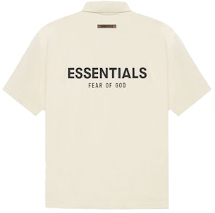 Fear of God ESSENTIALS Polo Krim/Mentega Krim Buy Fear of God ESSENTIALS Polo Krim/Mentega Krim