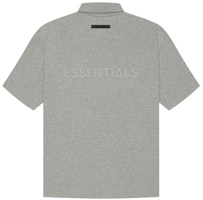 Fear of God ESSENTIALS 暗灰燕麦色 Polo 衫 Order Fear of God ESSENTIALS 暗灰燕麦色 Polo 衫