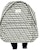 Fear of God ESSENTIALS Printed Backpack Black/White