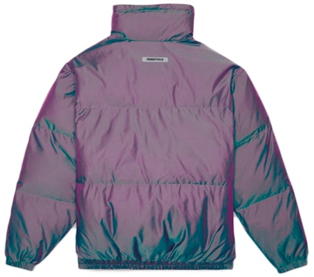 Fear of God ESSENTIALS Puffer Jacket Iridescent Order Fear of God ESSENTIALS Puffer Jacket Iridescent