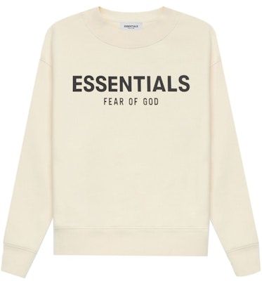 Fear of God ESSENTIALS Pull-Over Crewneck Cream/Buttercream (Kids) Buy Fear of God ESSENTIALS Pull-Over Crewneck Cream/Buttercream (Kids)