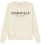 Buy Fear of God ESSENTIALS Pull-Over Crewneck Cream/Buttercream (Kids)