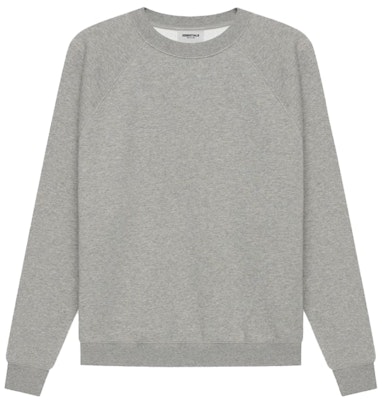 Fear of God ESSENTIALS Pull-Over Crewneck Dark Heather Oatmeal Order Fear of God ESSENTIALS Pull-Over Crewneck Dark Heather Oatmeal