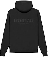 Fear of God ESSENTIALS Pull-Over Hoodie (SS21) Black/Stretch Limo Fear of God ESSENTIALS Pull-Over Hoodie (SS21) Black/Stretch Limo