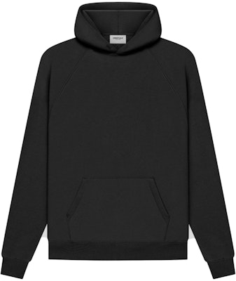 Fear of God ESSENTIALS Pull-Over Hoodie (SS21) Black/Stretch Limo Order Fear of God ESSENTIALS Pull-Over Hoodie (SS21) Black/Stretch Limo