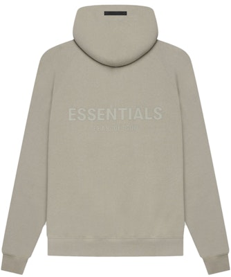 Fear of God ESSENTIALS Pull-Over Hoodie (SS21) Moss/Goat Buy Fear of God ESSENTIALS Pull-Over Hoodie (SS21) Moss/Goat
