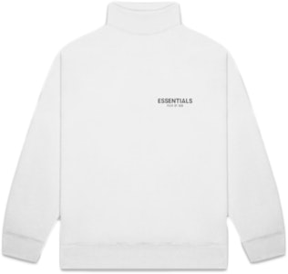 Fear of God ESSENTIALS 白色套头假高领卫衣 Buy Fear of God ESSENTIALS 白色套头假高领卫衣
