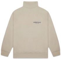 Fear of God ESSENTIALS Pull-Over Mockneck Sweatshirt String/Tan Fear of God ESSENTIALS Pull-Over Mockneck Sweatshirt String/Tan