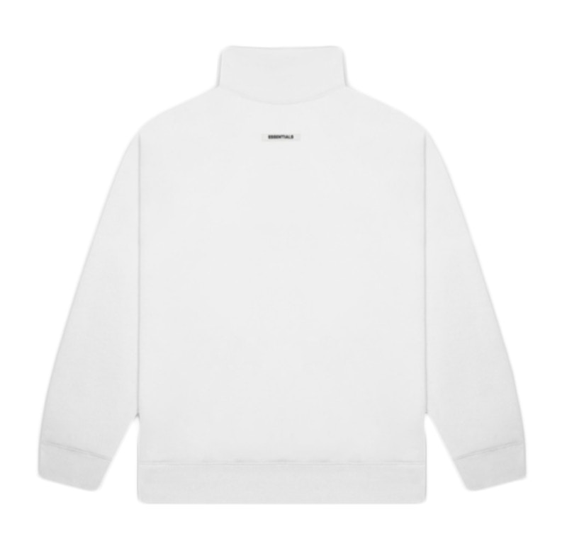 Order Fear of God ESSENTIALS Pull-Over Mockneck Sweatshirt White