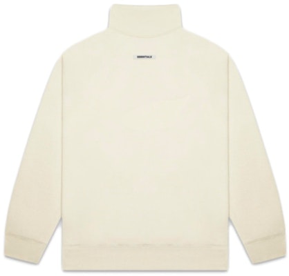 Fear of God ESSENTIALS Pull-Over Mockneck Sweatshirt Buttercream Order Fear of God ESSENTIALS Pull-Over Mockneck Sweatshirt Buttercream