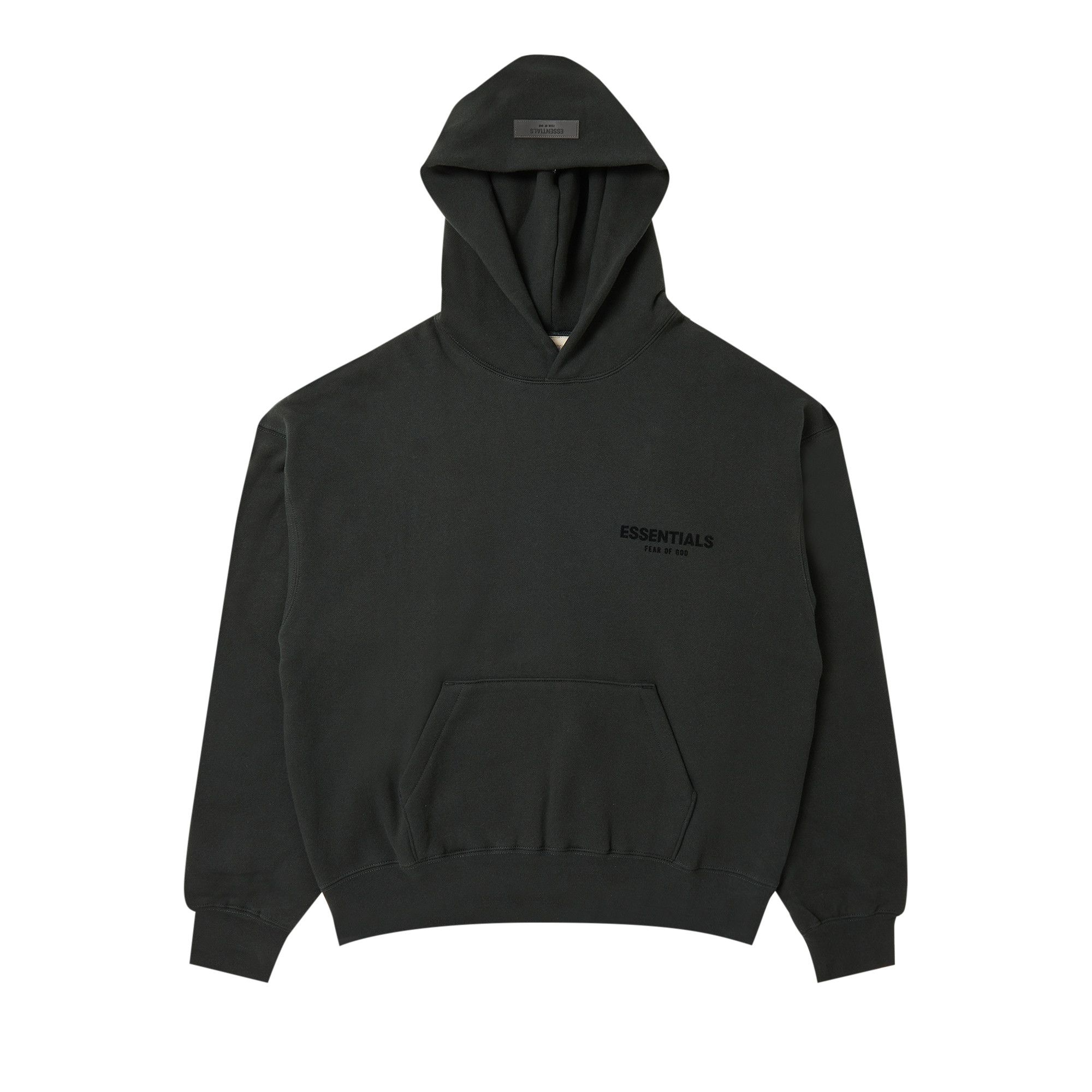 Order フィア オブ ゴッド エッセンシャルズ プルオーバー 胸ロゴフーディ ストレッチリム/ブラック 192BT212110F/192SU224410F