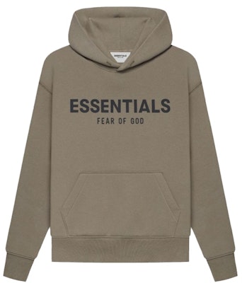 Fear of God ESSENTIALS Pullover Hoodie (SS21) Taupe (Kids) Buy Fear of God ESSENTIALS Pullover Hoodie (SS21) Taupe (Kids)